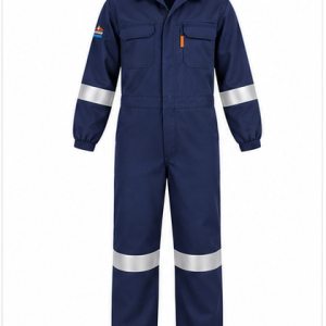 Flame and acid retardant boiler suit